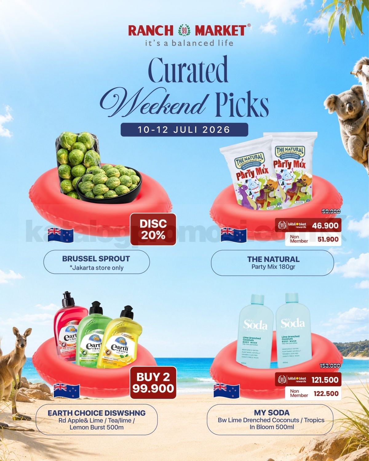 Promo JSM RANCH MARKET periode 10-12 Juli 2026 Promo JSM RANCH MARKET periode 10-12 Juli 2026