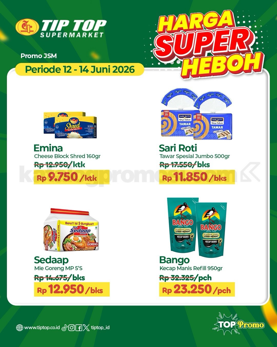 Promo JSM TIP TOP Supermarket 12-14 Juni 2026 Promo JSM TIP TOP Supermarket 12-14 Juni 2026 5
