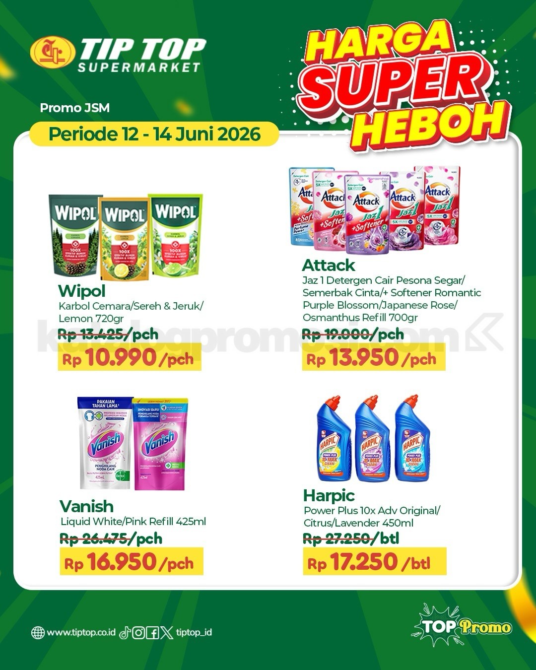 Promo JSM TIP TOP Supermarket 12-14 Juni 2026 Promo JSM TIP TOP Supermarket 12-14 Juni 2026 7