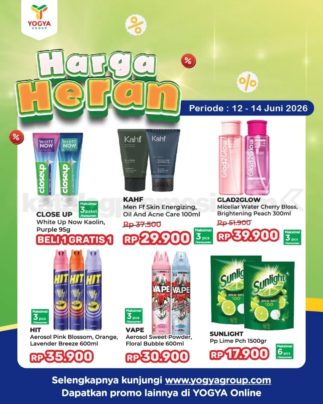 Promo JSM TOSERBA YOGYA HARGA HERAN 12-14 Juni 2026