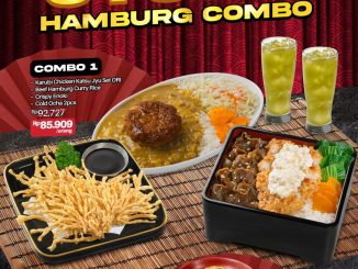 Promo Karubi Maru JYU-ICY Hamburg Combo Mulai Rp. 85.909 paket makan berdua lengkap