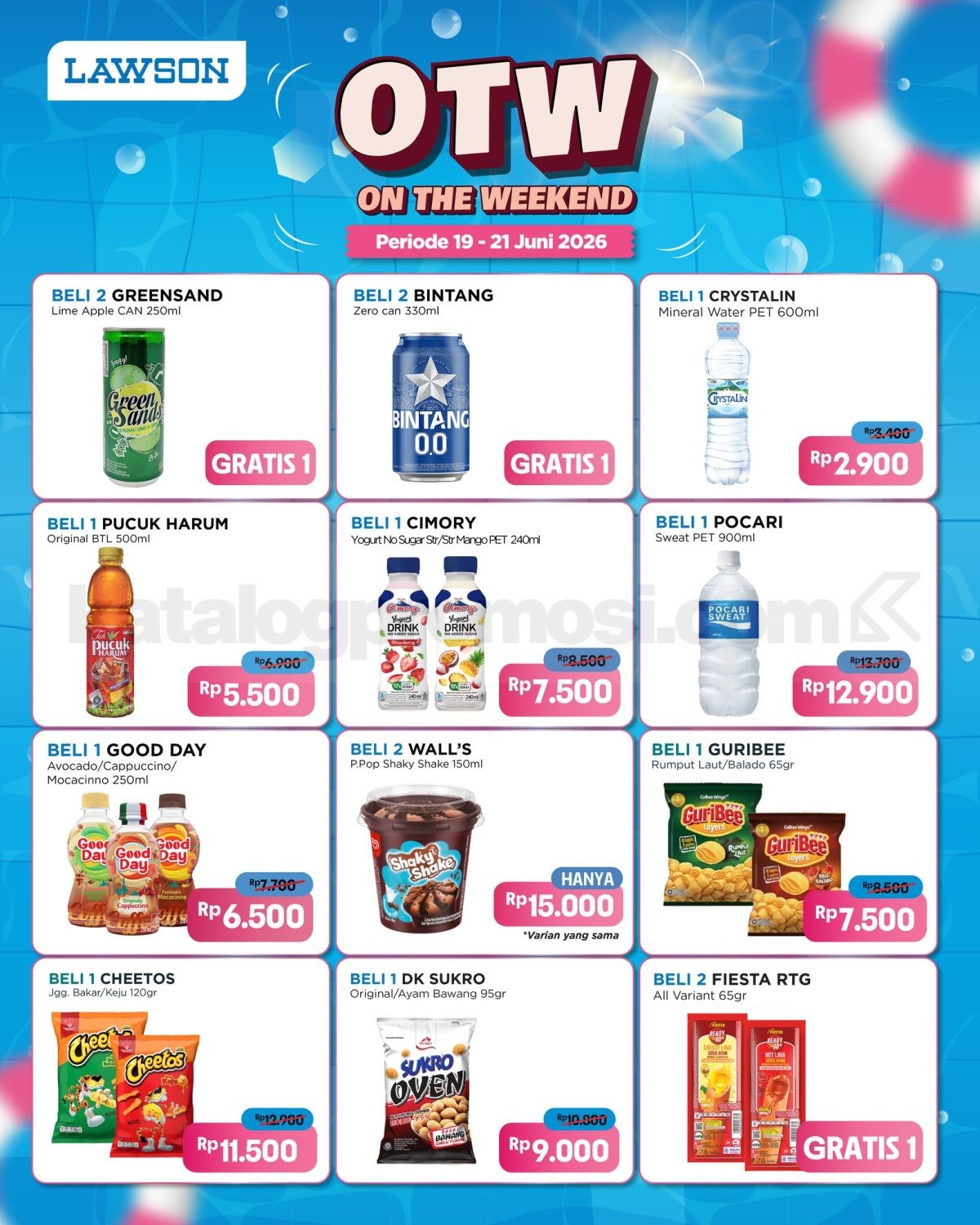 Promo Lawson OTW On The Weekend 19-21 Juni 2026