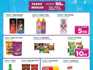 Promo Lawson Tempur Tebus Murah mulai Rp. 5.000 dengan belanja Rp50.000