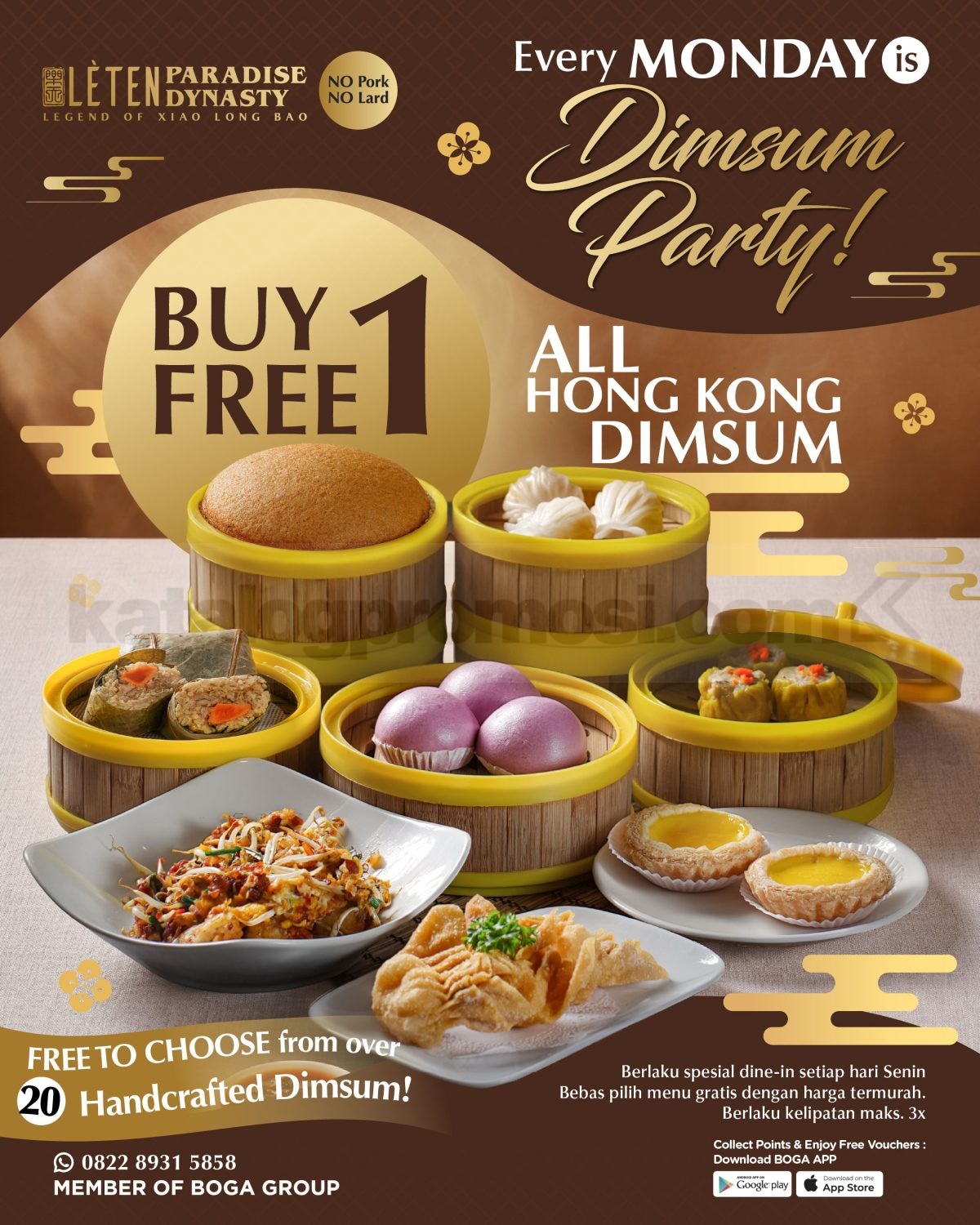 Promo Lèten Paradise Dynasty Beli 1 Gratis 1 Dimsum Hong Kong Promo Lèten Paradise Dynasty Beli 1 Gratis 1 Dimsum Hong Kong 3