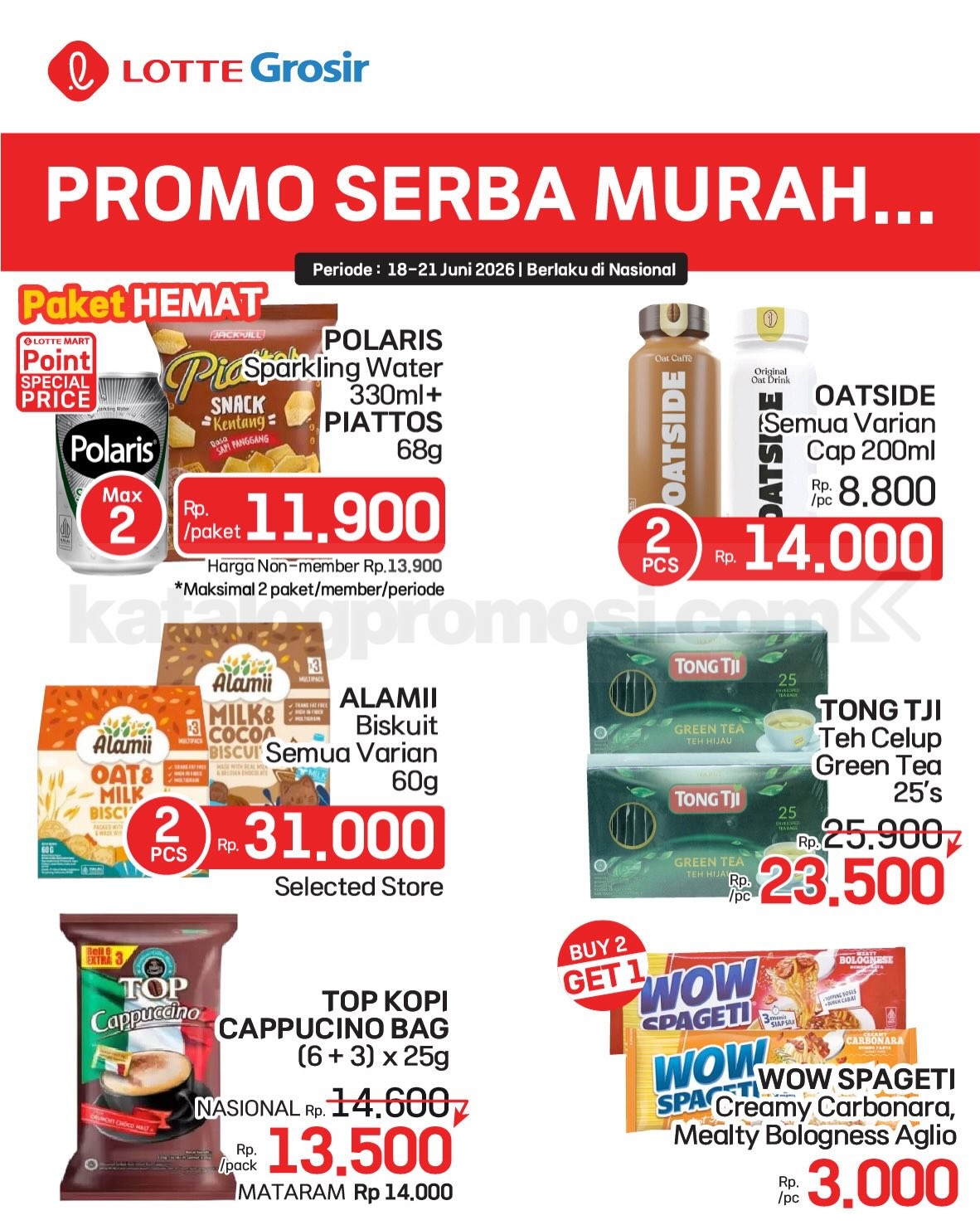 Promo LOTTE GROSIR HITS AKHIR PEKAN 18-21 Juni 2026 Promo LOTTE GROSIR HITS AKHIR PEKAN 18-21 Juni 2026 7