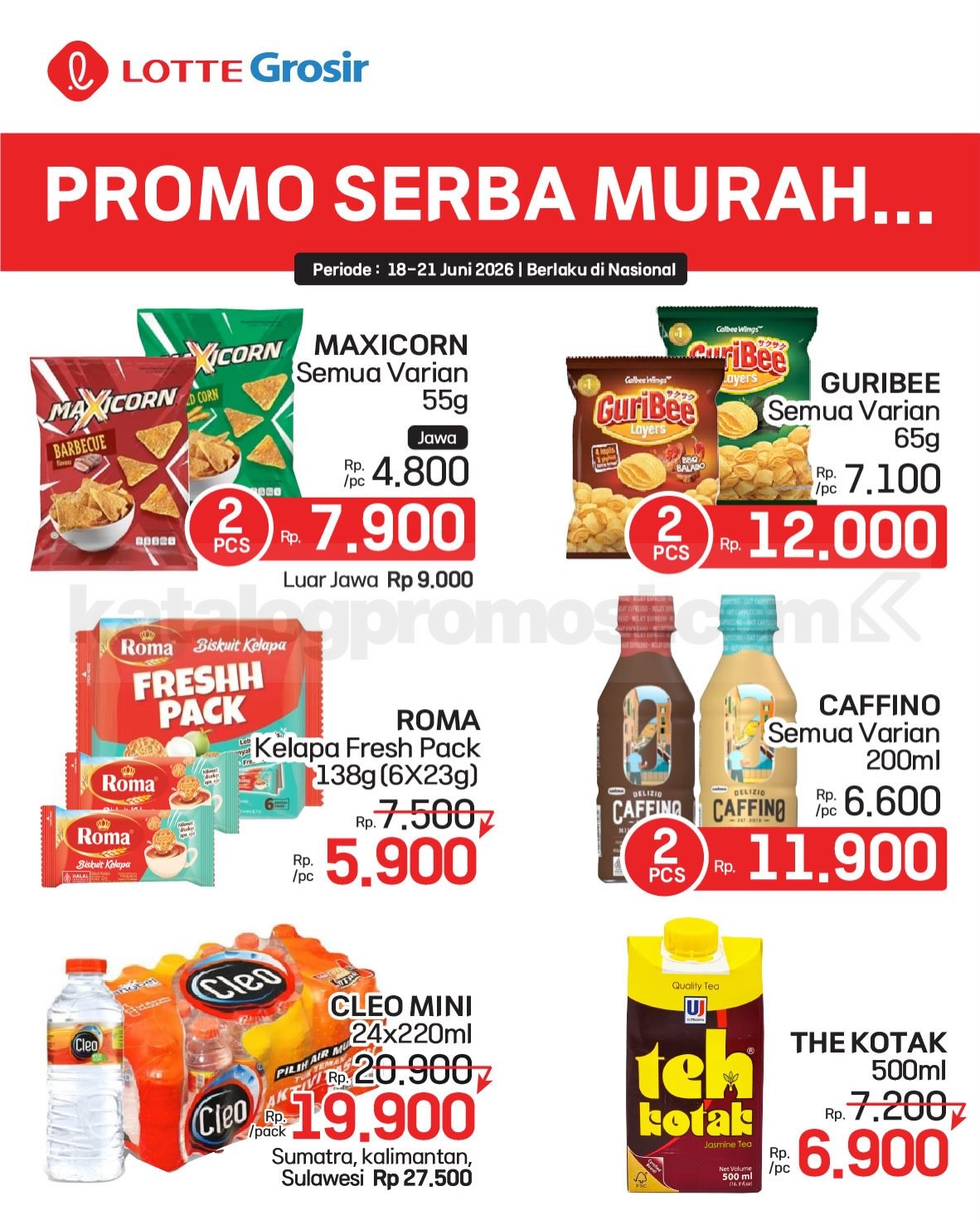 Promo LOTTE GROSIR HITS AKHIR PEKAN 18-21 Juni 2026 Promo LOTTE GROSIR HITS AKHIR PEKAN 18-21 Juni 2026 8