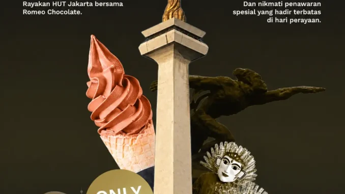 Promo Luuca HUT Jakarta 499 Romeo Chocolate Rp4.999 di outlet Jakarta