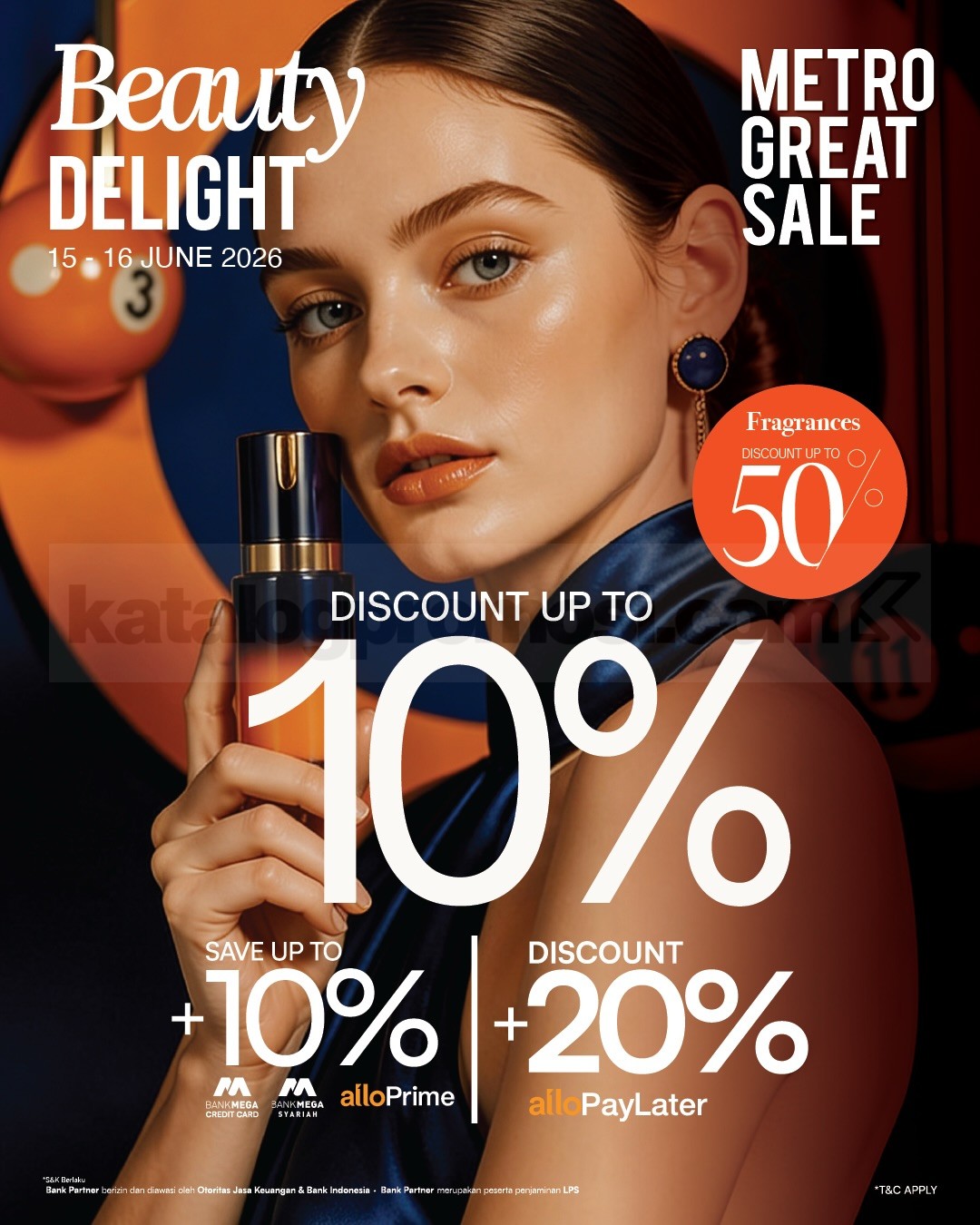 Promo METRO Great Sale Beauty Delight Diskon Hingga 50% Promo METRO Great Sale Beauty Delight diskon fragrances hingga 50 persen