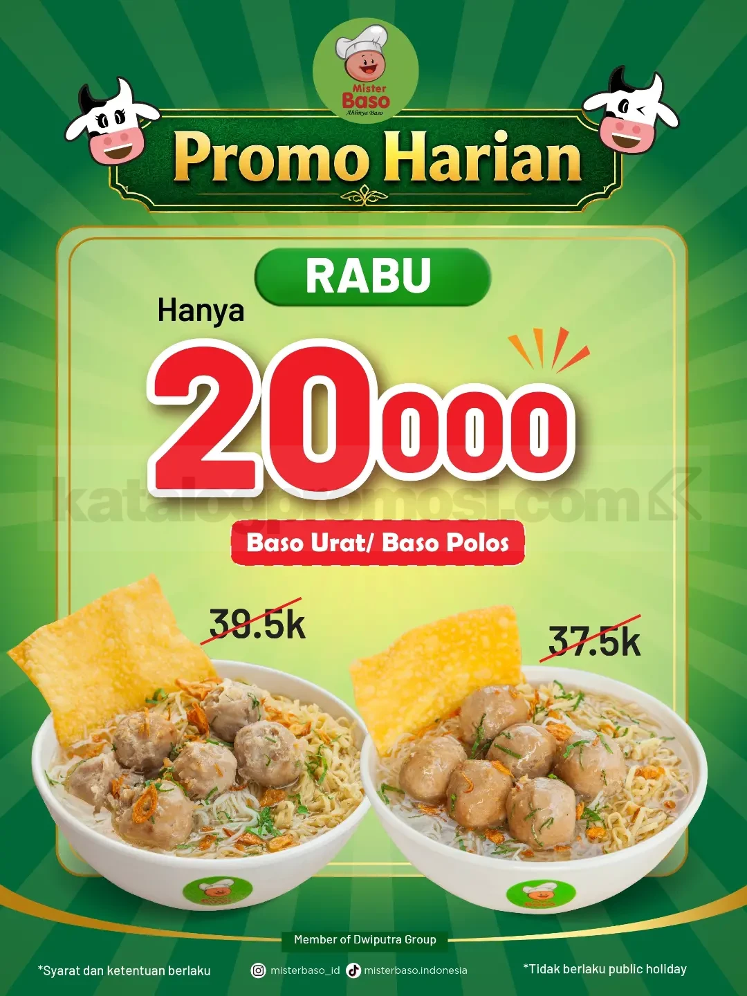 Promo Mister Baso Menu Favorit Diskon Hingga 50% Promo Mister Baso Menu Favorit Diskon Hingga 50% 3