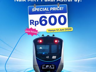 Promo MRT Jakarta AstraPay Tarif MRT Rp. 600 untuk perjalanan antara Stasiun Fatmawati Indomaret dan Setiabudi Astra.