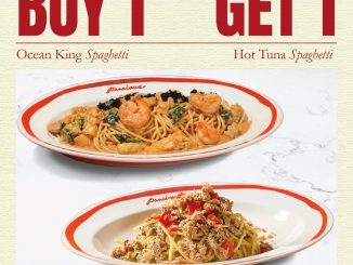 Promo Pancious Buy 1 Get 1 Free Pasta gratis Hot Tuna Spaghetti dengan pembelian Ocean King Spaghetti