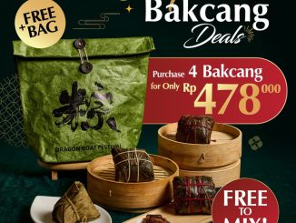 Promo Paradise Dynasty Emperor Bakcang Deals 4pcs Rp. 478.000 lengkap dengan gift bag gratis.