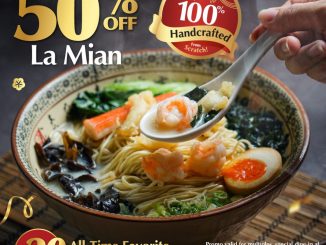 Promo Paradise Dynasty La Mian Diskon 50% setiap Senin dan Kamis