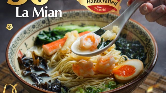 Promo Paradise Dynasty La Mian Diskon 50% setiap Senin dan Kamis