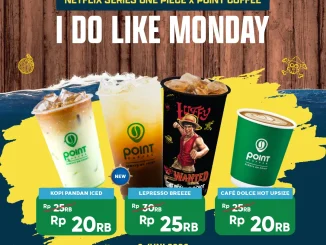 Promo POINT COFFEE I LIKE MONDAY Harga Spesial untuk Minuman Pilihan