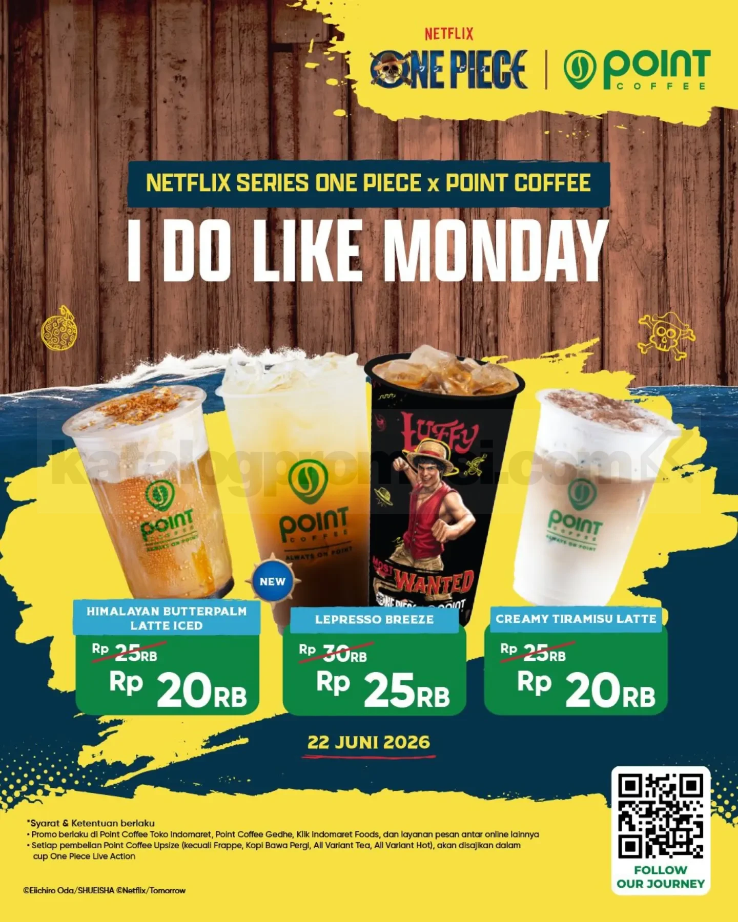 Promo POINT COFFEE I LIKE MONDAY Harga Spesial untuk Minuman Pilihan