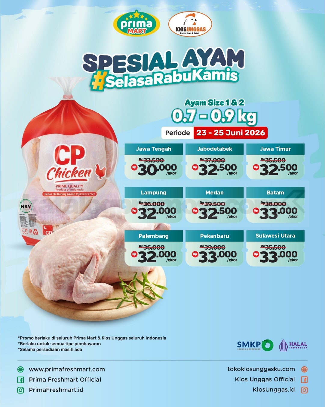 Promo Prima Mart WEEKDAY 23-25 JUNI 2026 Promo Prima Mart WEEKDAY 23-25 JUNI 2026