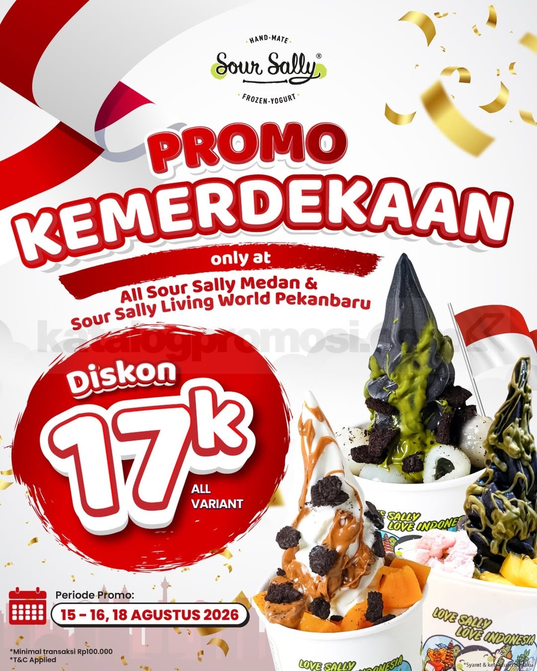 Promo Sour Sally Kemerdekaan Diskon Rp17.000