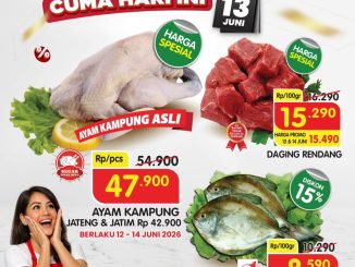 Promo Superindo HANYA 1 HARI 13 JUNI 2026