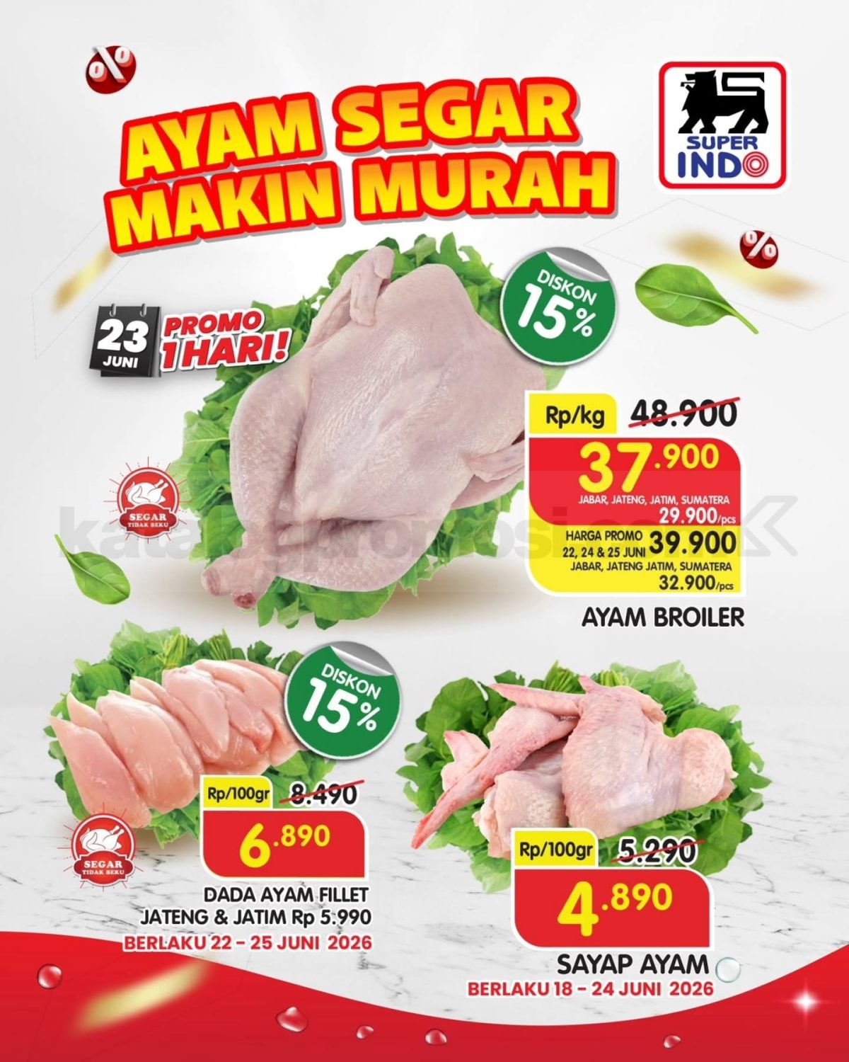 Promo Superindo HANYA 1 HARI 23 JUNI 2026