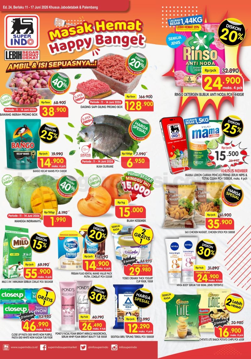 Promo Superindo Katalog 11-17 Juni 2026