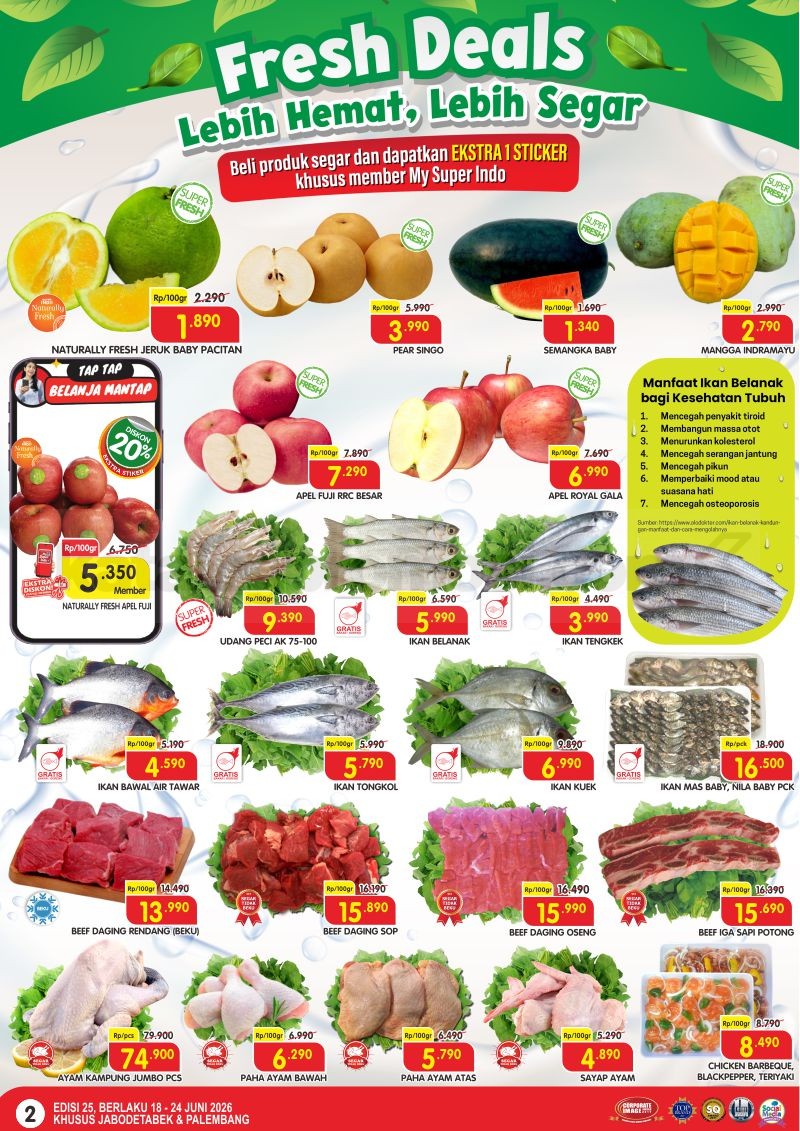 Promo Superindo Katalog 18-24 Juni 2026 Promo Superindo Katalog 18-24 Juni 2026 2