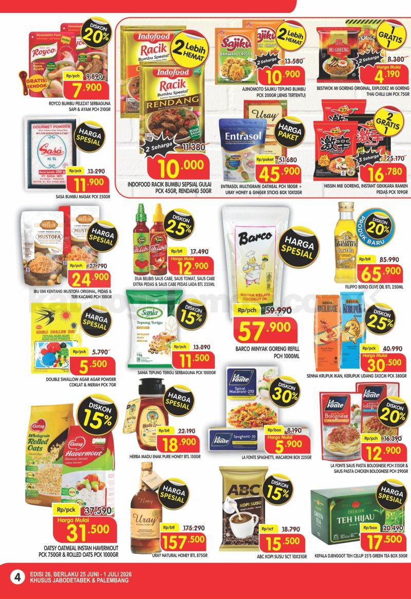 Promo Superindo Katalog 25 Juni - 01 Juli 2026