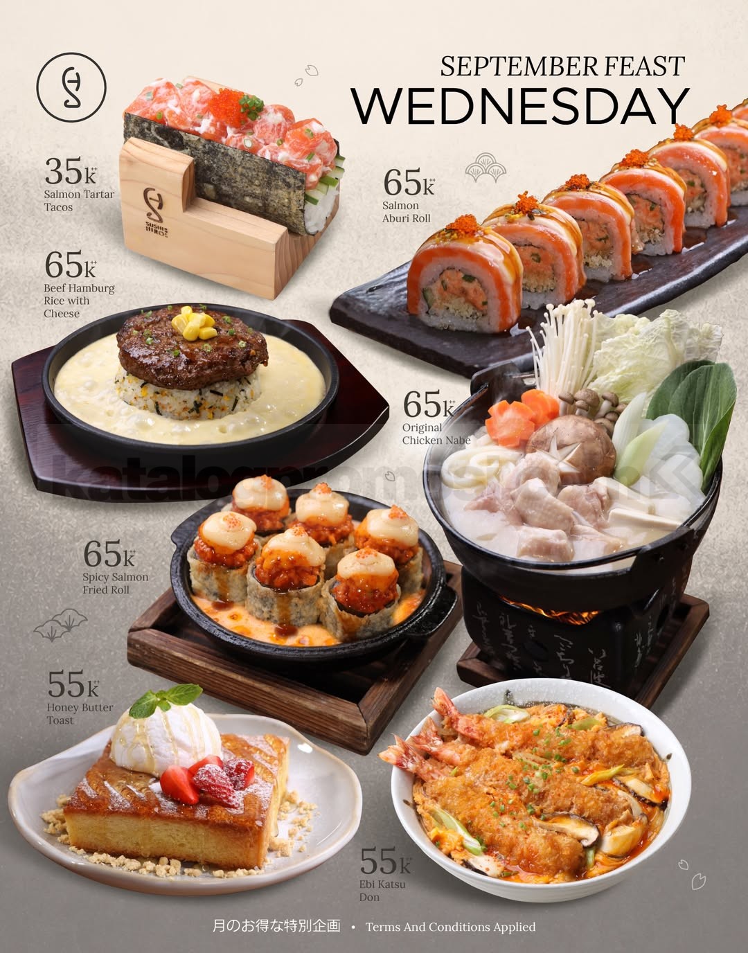 Promo Sushi Hiro September Feast Menu Mulai Rp25.000++ Promo Sushi Hiro September Feast Menu Mulai Rp25.000++ 3