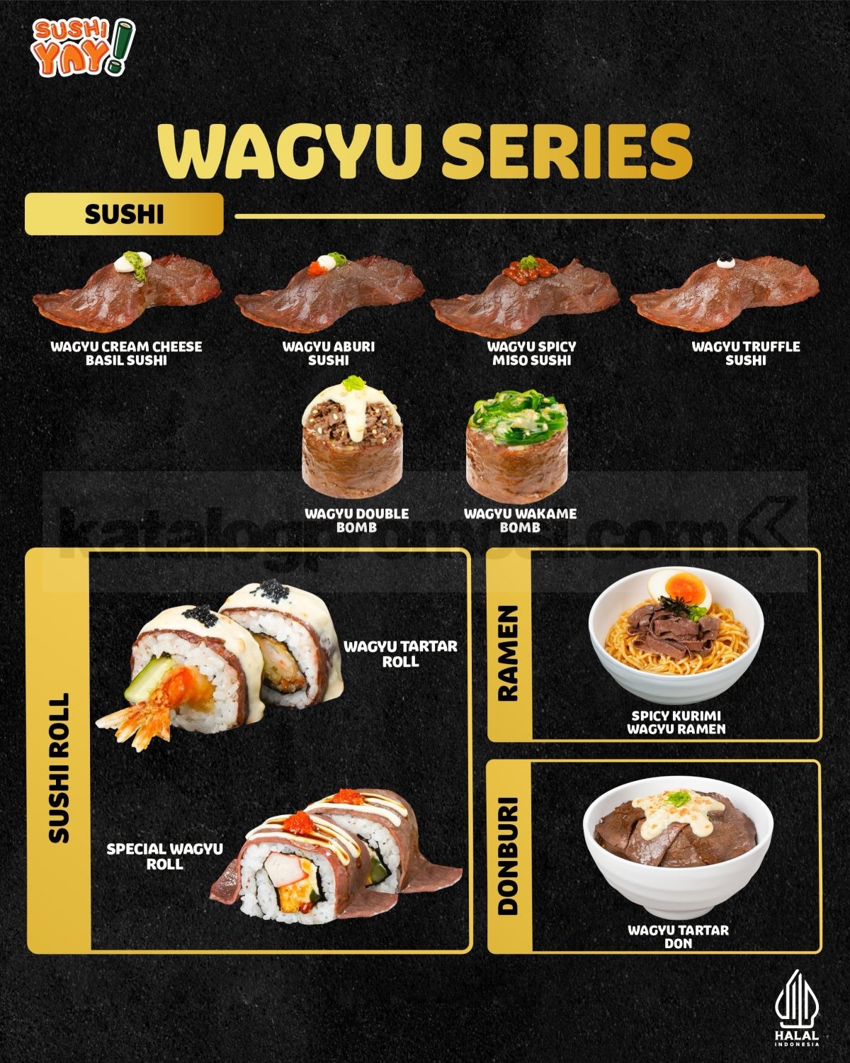 Promo Sushi Yay AYCE Ultimate Rp. 209.000 Promo Sushi Yay AYCE Ultimate Rp. 209.000 3