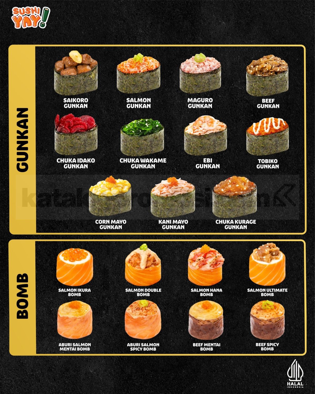 Promo Sushi Yay AYCE Ultimate Rp. 209.000 Promo Sushi Yay AYCE Ultimate Rp. 209.000 8
