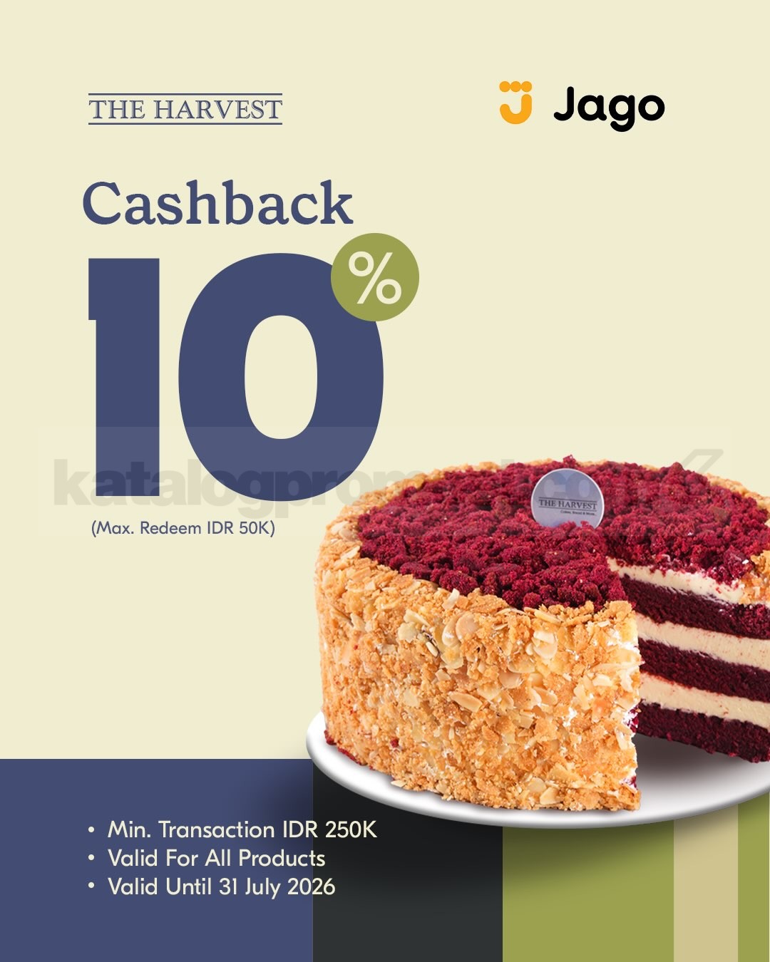 Promo The Harvest Bank Diskon dan Cashback Hingga 50% Promo The Harvest Bank Diskon dan Cashback Hingga 50% 3
