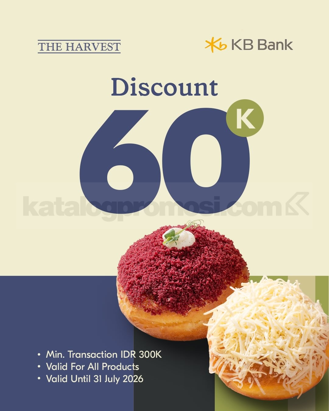 Promo The Harvest Bank Diskon dan Cashback Hingga 50% Promo The Harvest Bank Diskon dan Cashback Hingga 50% 4