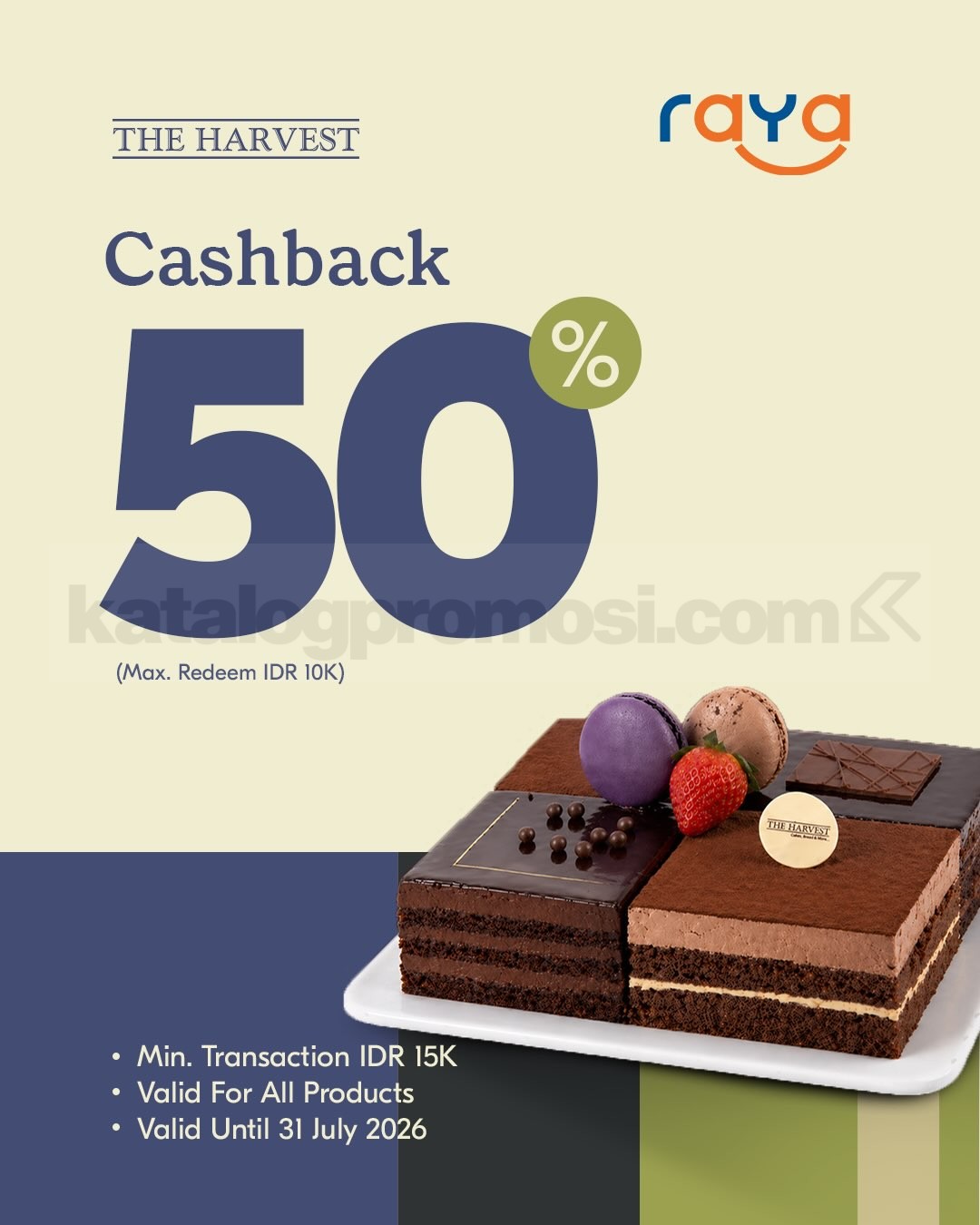 Promo The Harvest Bank Diskon dan Cashback Hingga 50% Promo The Harvest Bank Diskon dan Cashback Hingga 50% 6