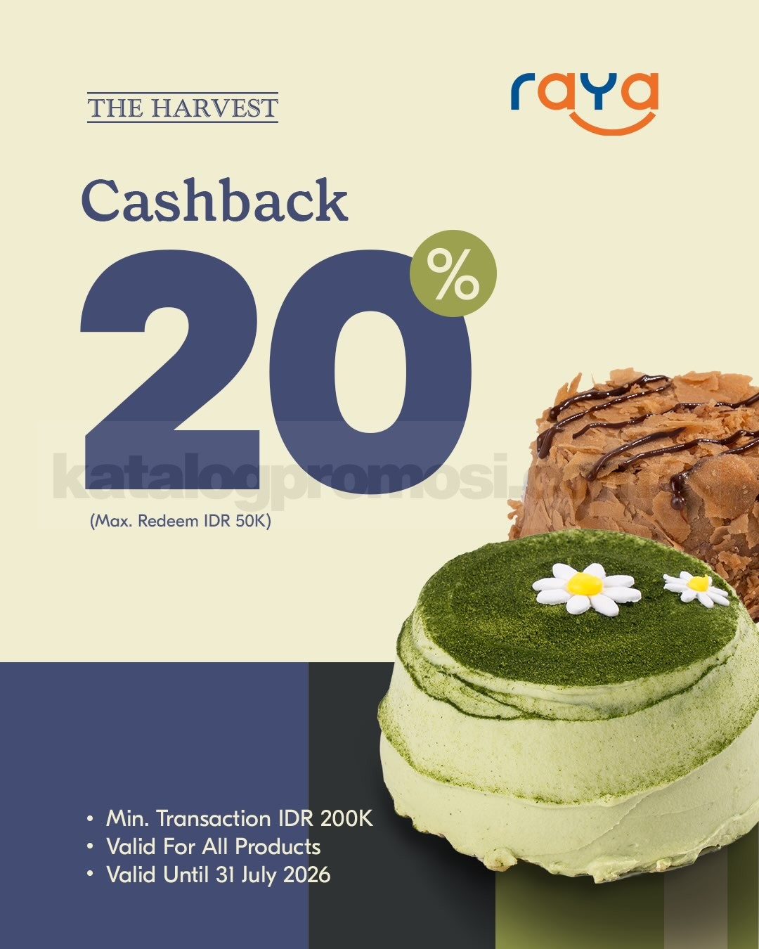 Promo The Harvest Bank Diskon dan Cashback Hingga 50% Promo The Harvest Bank Diskon dan Cashback Hingga 50% 7