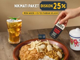 Promo The People’s Cafe diskon 25% untuk paket Menu Wiken dengan tiket film Empat Musim Pertiwi.
