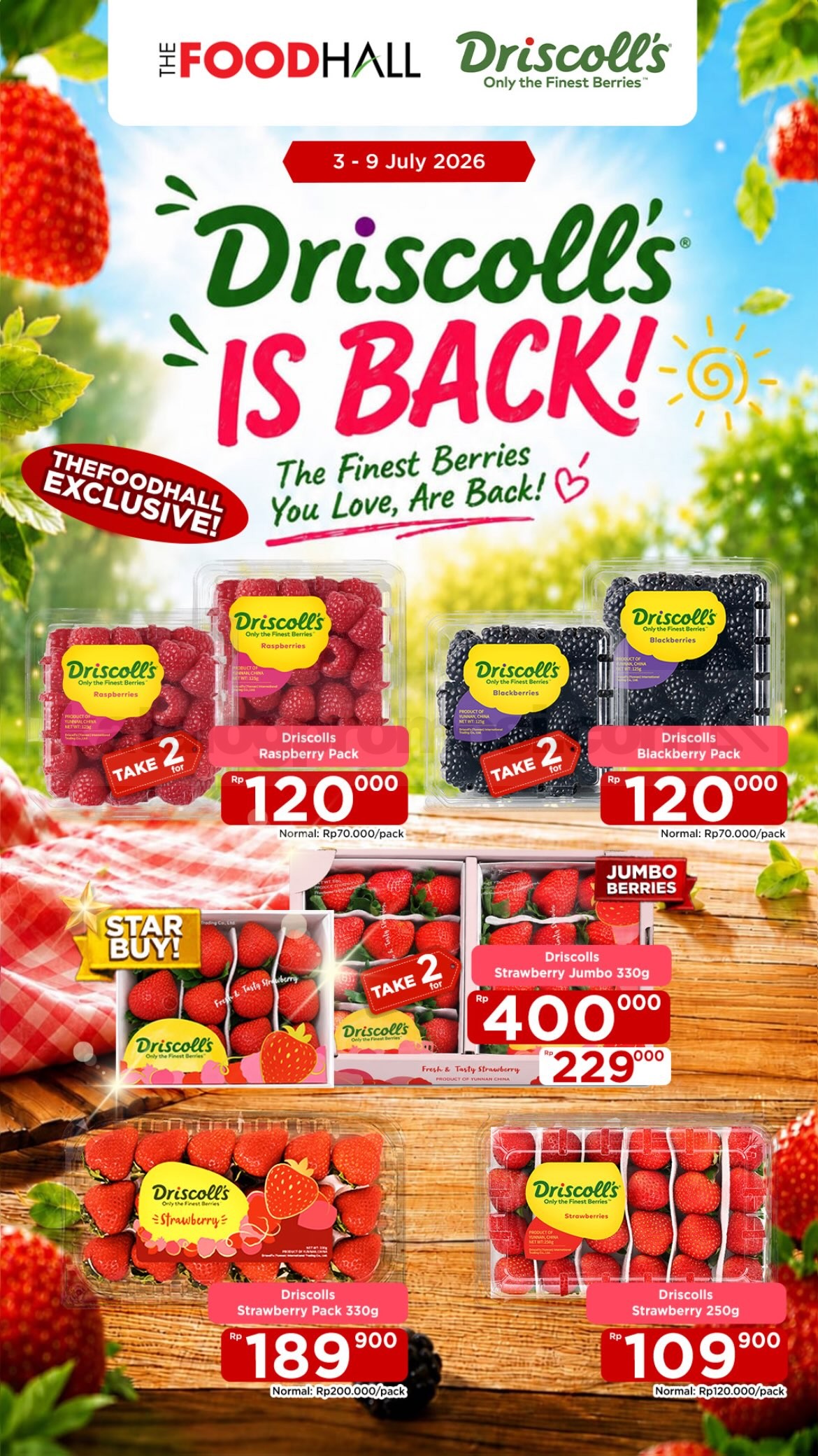 Promo THEFOODHALL JSM - WEEKLY DEALS 03-09 Juli 2026
