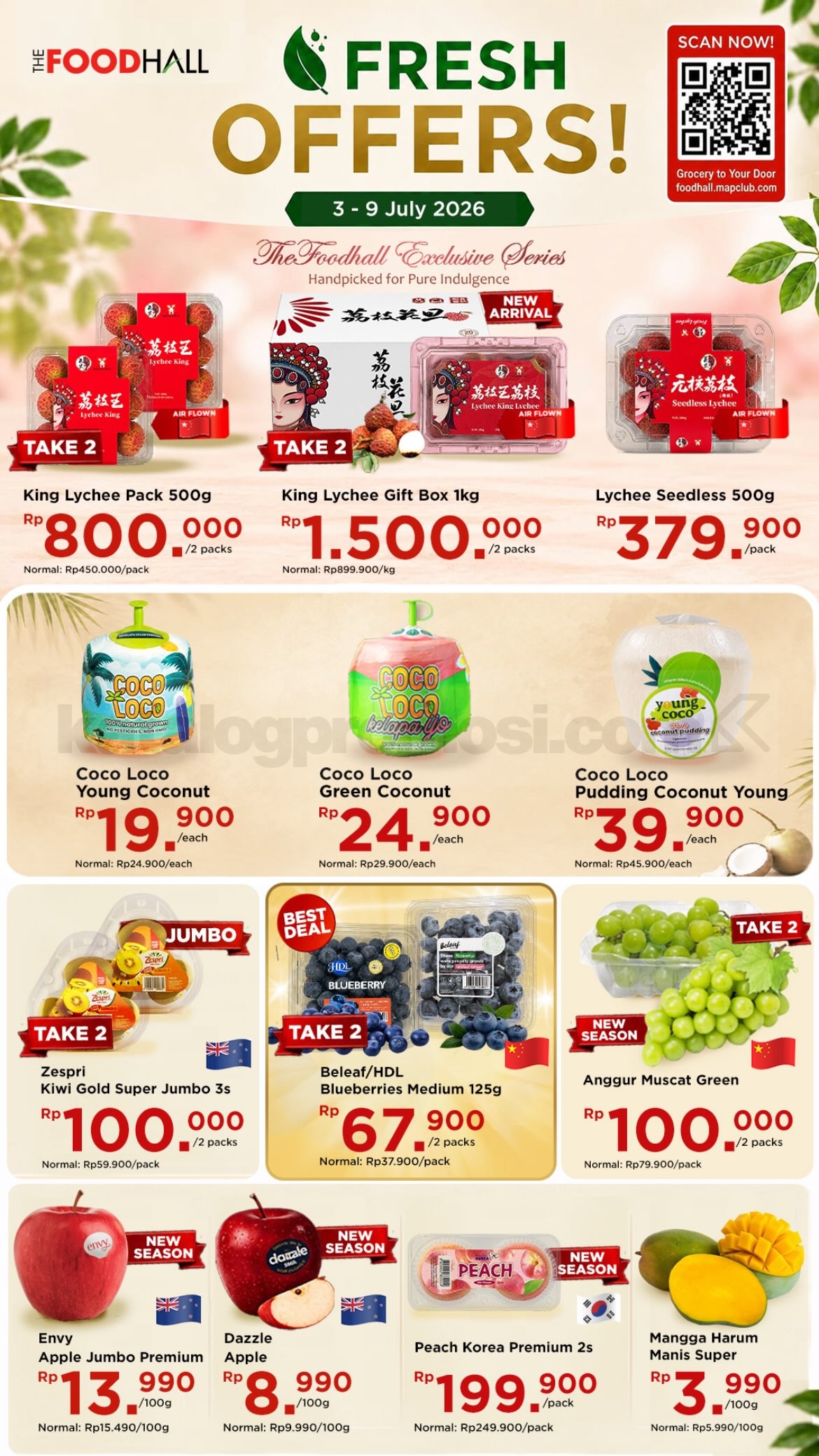 Promo THEFOODHALL JSM - WEEKLY DEALS 03-09 Juli 2026