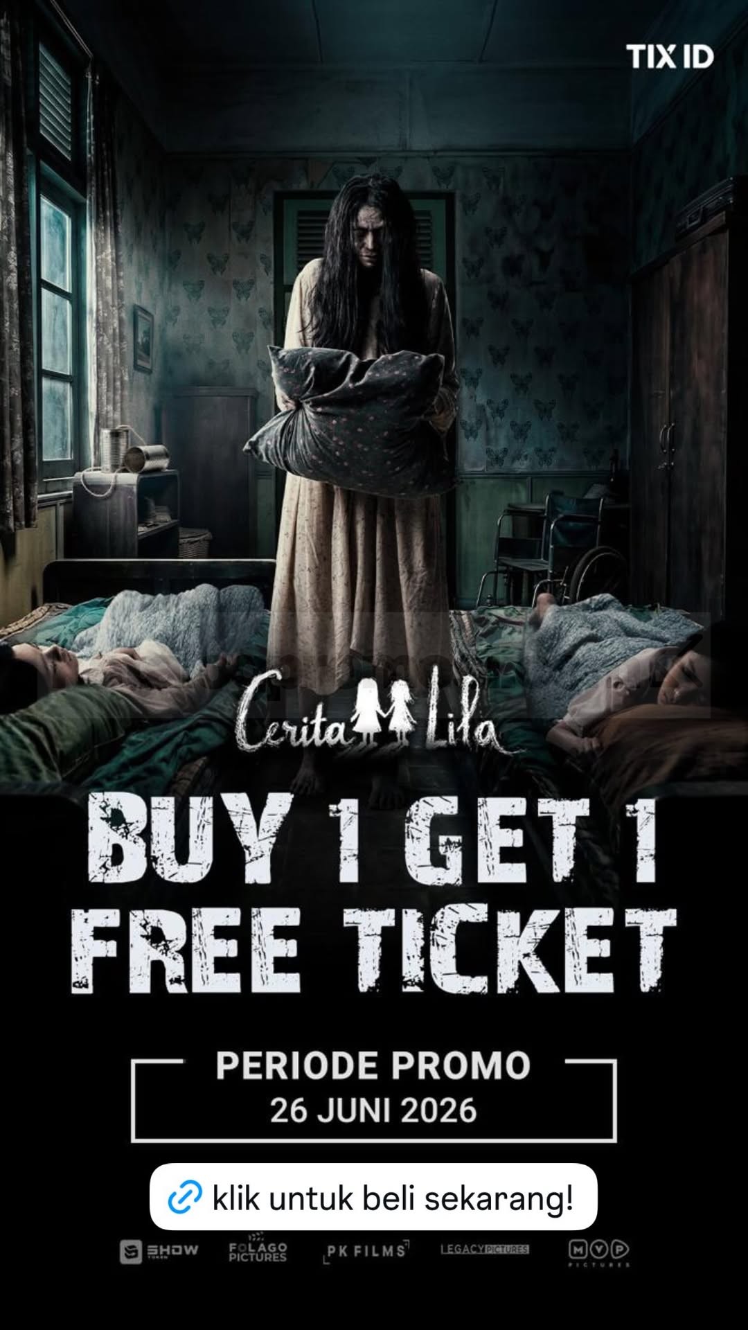 Promo TIX ID Beli 1 Gratis 1 Tiket Cerita Lila Promo TIX ID Beli 1 Gratis 1 Tiket Cerita Lila tiket bioskop hemat
