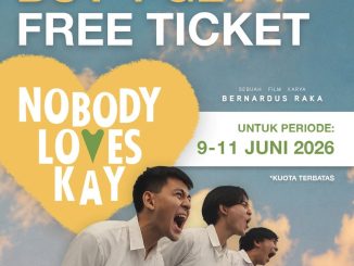 Promo TIX ID Beli 1 Gratis 1 Tiket Nobody Loves Kay untuk pembelian minimal 2 tiket periode Juni 2026