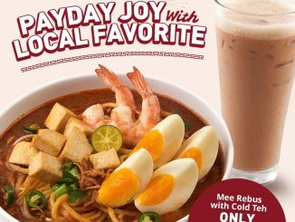 Promo Toast Box Payday Joy Mee Rebus + Cold Teh Rp. 59.000 dengan paket menu spesial