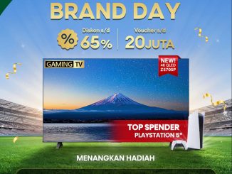 Promo Toshiba Brand Day TV Diskon Hingga 60% Hadiah PS5 dan voucher Rp. 20.000.000 di Shopee