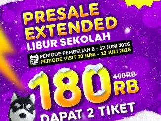 Promo Trans Snow World Surabaya Presale Libur Sekolah Rp. 180.000 dapat 2 tiket termasuk chairlift dan boots