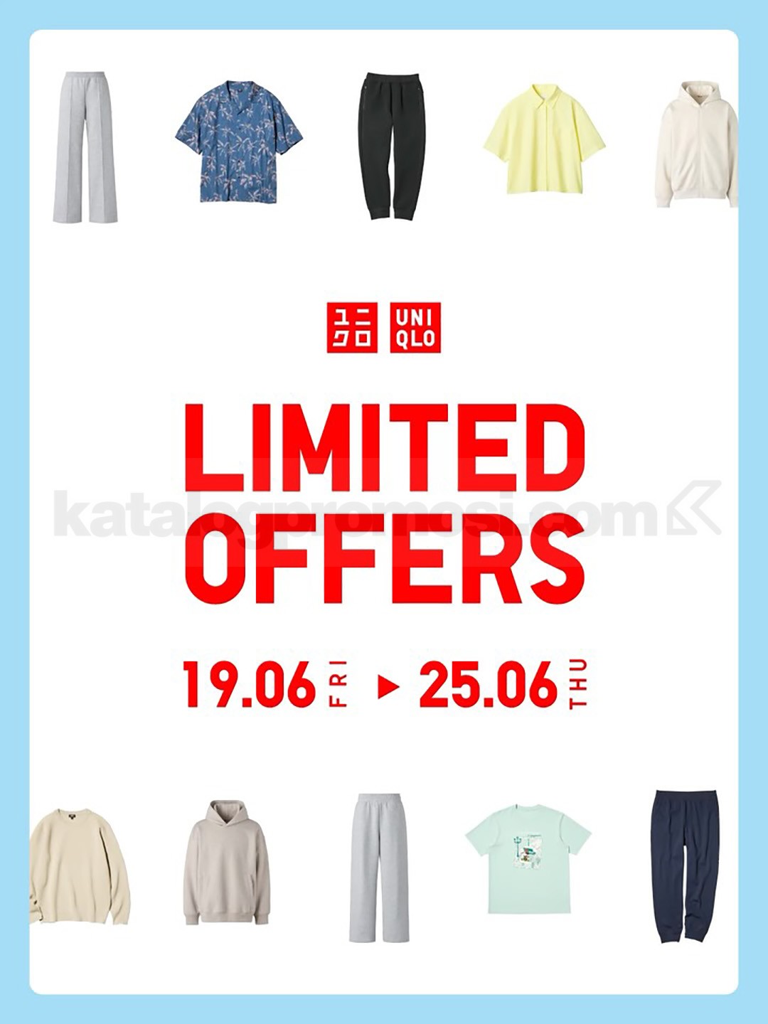 Promo UNIQLO Weekly Limited Offers 19 - 25 Juni 2026