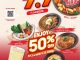 Promo WASHOKU SATO 7.7 Diskon 50% AYCE & A La Carte dengan gratis Ocha untuk dine-in.