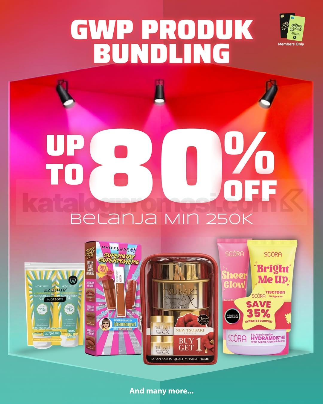 Promo Watsons Mid Year Sale Diskon hingga 50% Promo Watsons Mid Year Sale Diskon hingga 50% 6