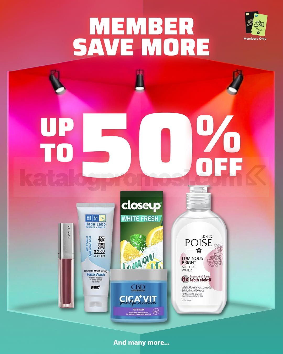 Promo Watsons Mid Year Sale Diskon hingga 50% Promo Watsons Mid Year Sale Diskon hingga 50% 7