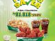 Promo Wingstop Flavor Saver 14 Ayam + 2 Drink Rp. 81.818 periode 17–23 Juni 2026