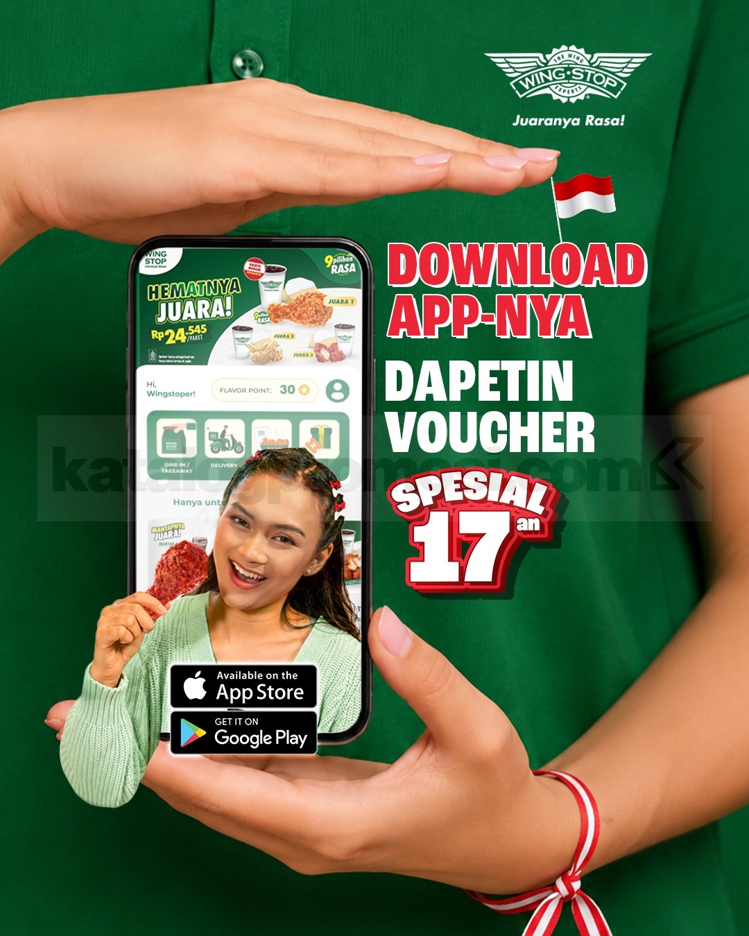 Promo Wingstop Indonesia Voucher Spesial 17an Rp17.845 Promo Wingstop Indonesia Voucher Spesial 17an Rp17.845 1