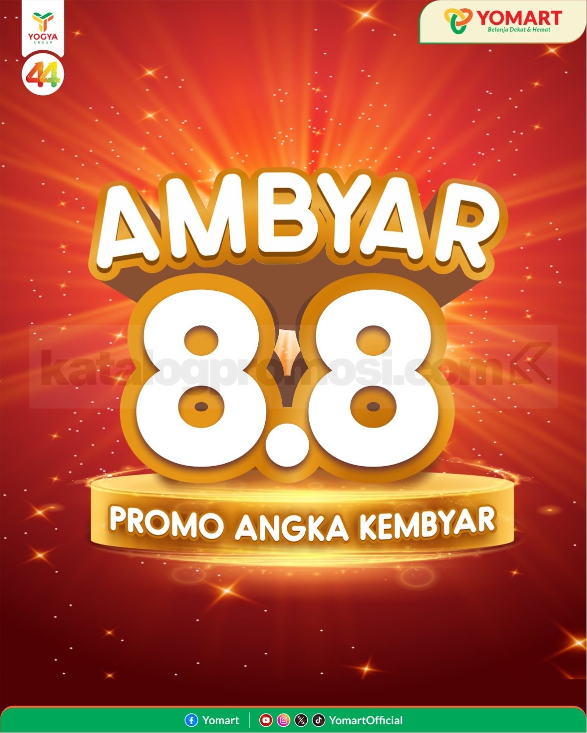 Promo Yomart Ambyar 8.8 Beli 1 Gratis 1 Promo Yomart Ambyar 8.8 Beli 1 Gratis 1