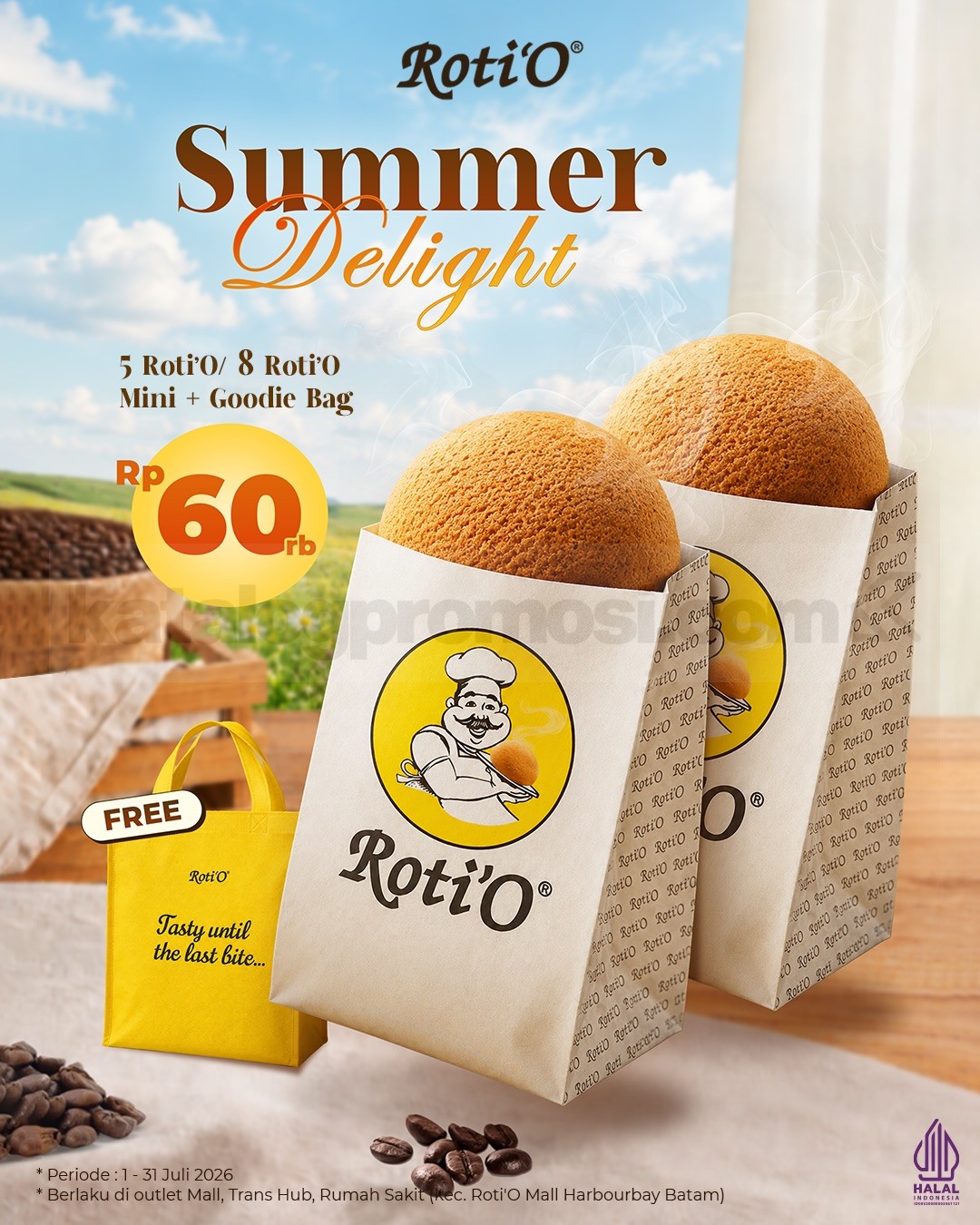 Promo Roti'O Summer Delight Mulai Rp. 20.000 Promo Roti'O Summer Delight Mulai Rp. 20.000 2